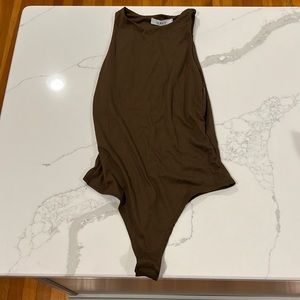 Brown Body Suit